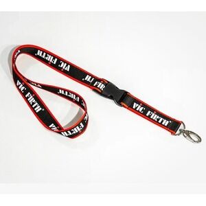 Vic Firth Black and Red Lanyard Drummer Percussion Drum Accessory Marching Band